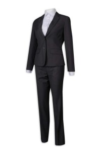 BWS257 customized women's suits waist-trimming and body-slimming work clothes supplier of women's suits for work  Hollywood suit   thank teacher banquet suit  see worker suit
